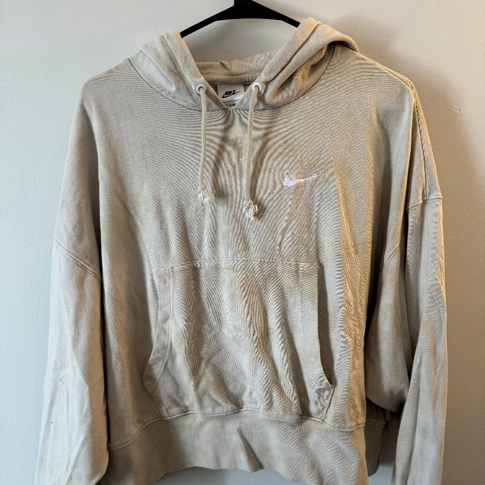 Nike - Oversized Cropped Hoodie